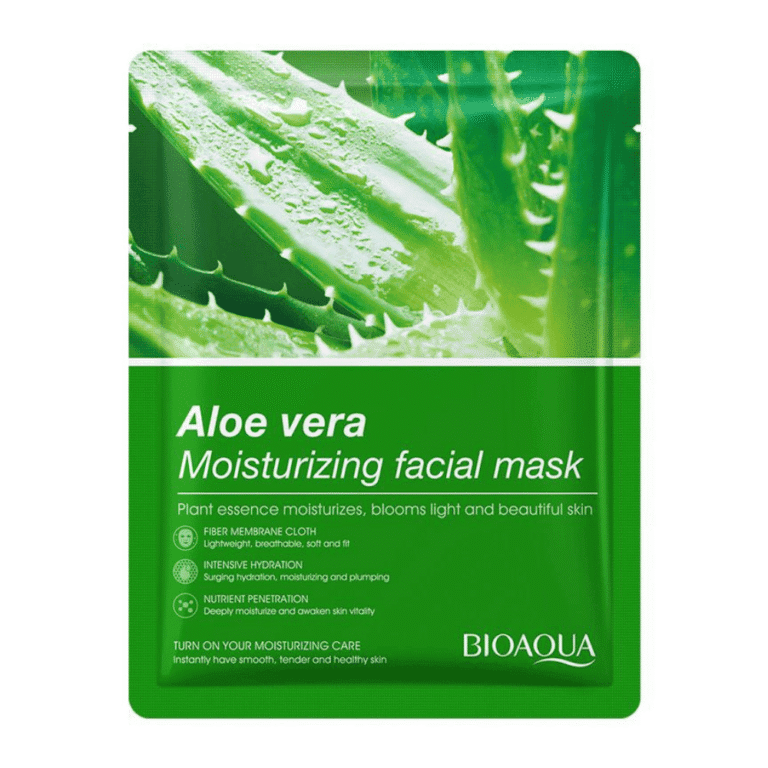 Aloevera Moisturizing Facial Sheet Mask -Bioaqua