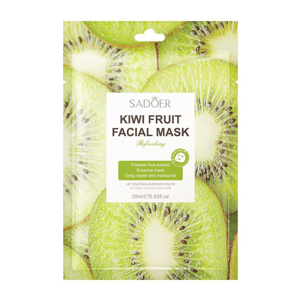 Kiwi Fruit Facial Sheet Mask -Sadoer