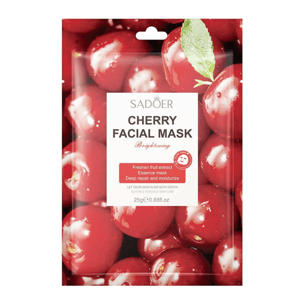 Cheery Facial Sheet Mask -Sadoer