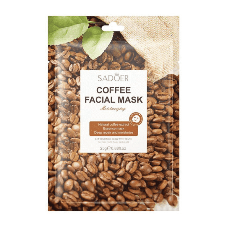 Coffee Facial Sheet Mask - Sadoer