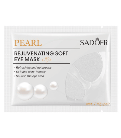 Pearl Rejuvenating Soft Eye Mask - SADOER