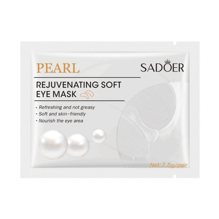 Pearl Rejuvenating Soft Eye Mask - SADOER