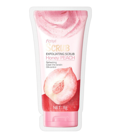 Honey Peach Exfoliating Scrub 8g – FENYI