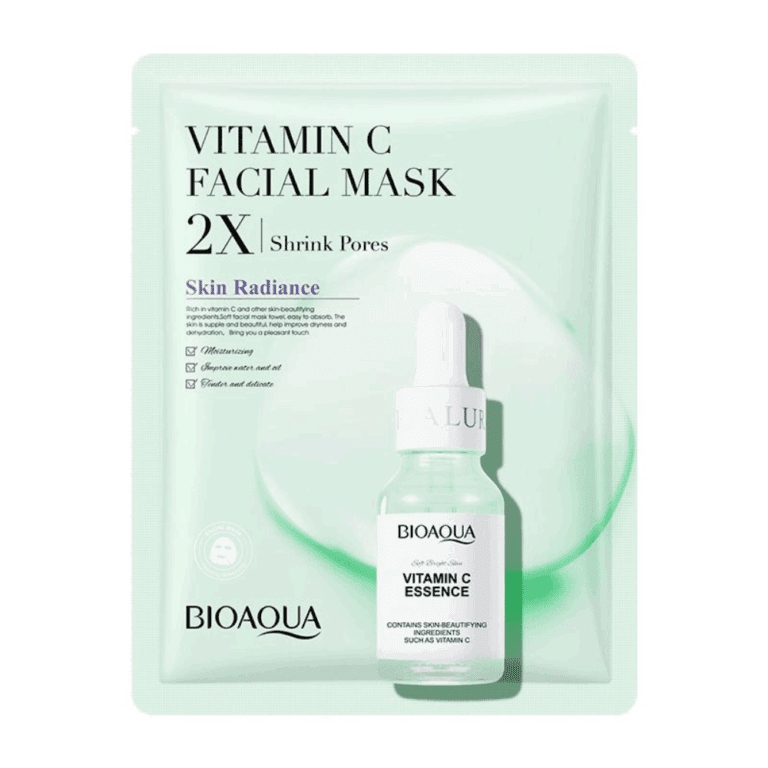 Vitamin C Facial Mask 2X Shrink Pore Skin - BIOAQUA