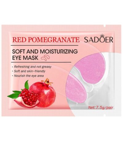 Red Pomegranate Soft And Moisturizing Eye Mask - Sadoer