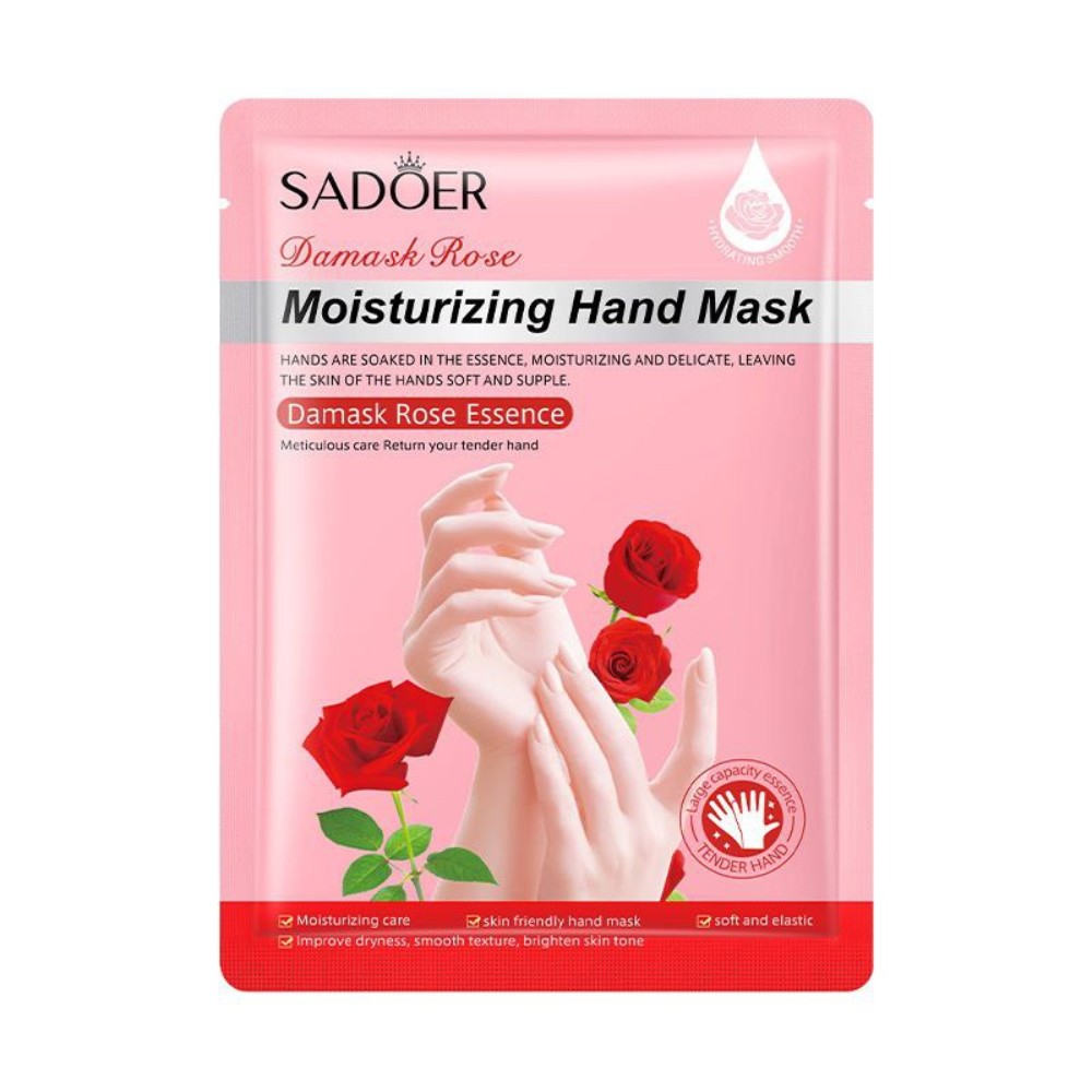 Sadoer - Damask Rose Moisturizing Hand Mask