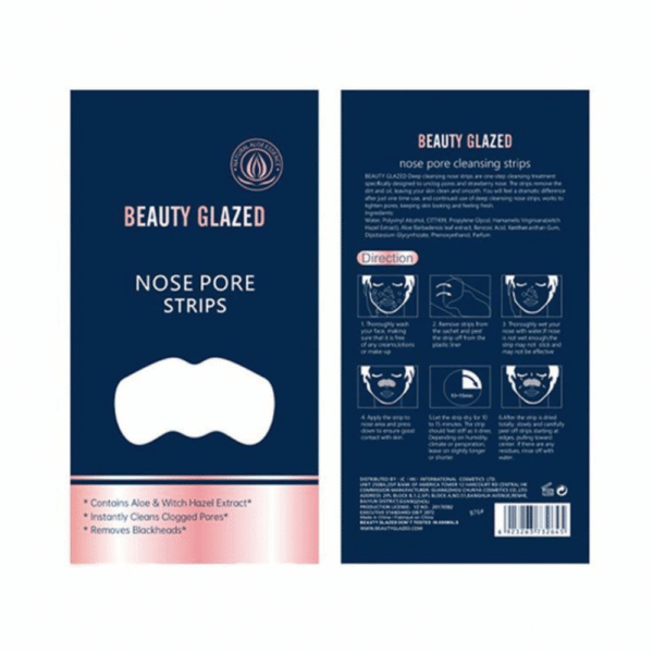 Beauty Glazed Nose Pore Cleansing Strips