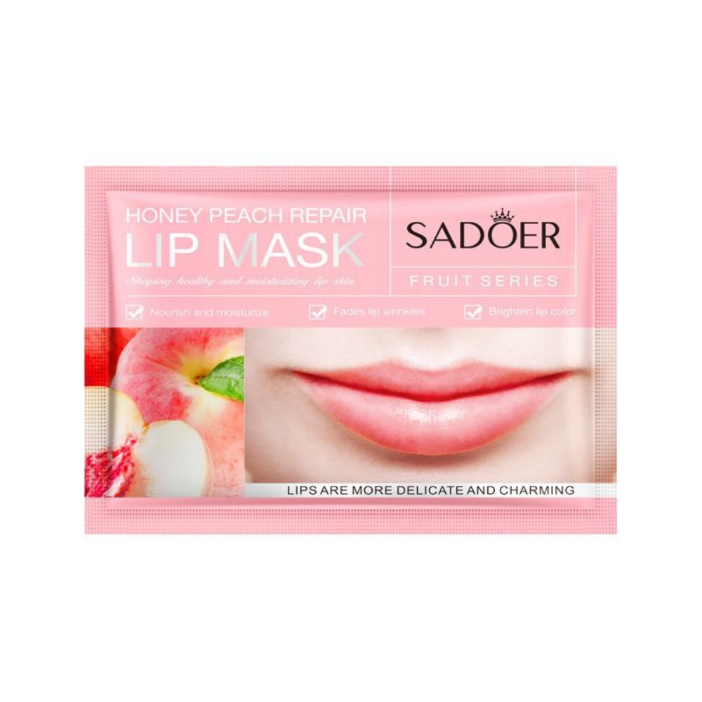 Honey Peach Repair Lip Mask - Sadoer