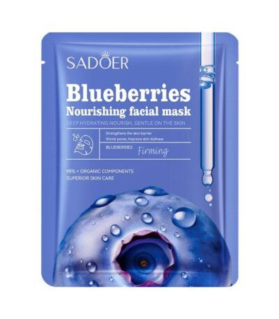 SADOER Blueberries Nourishing - Facial Sheet Mask
