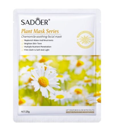 Sadoer Plant Mask Series Chamomile Soothing - Facial Sheet Mask