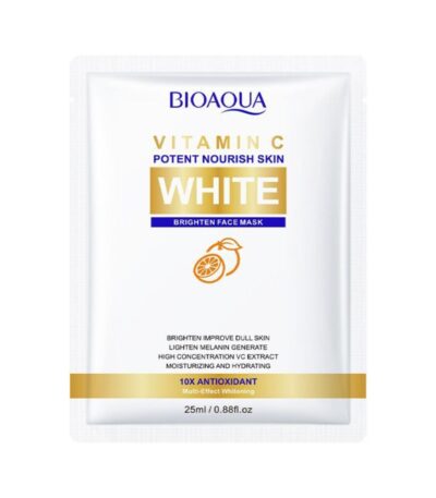 Bioaqua Vitamin C Potent Nourish Skin White Brighten - Facial Sheet Mask